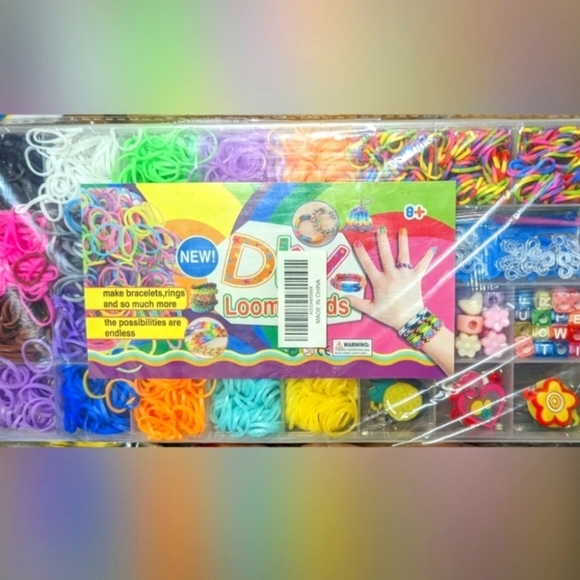NEW loom bands kit DIY bracelet jewelry making unopened NWT - Picture 1 of 6